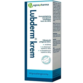Lubderm, krem dermatologiczny intensywnie nawilżający do skóry, 100 ml