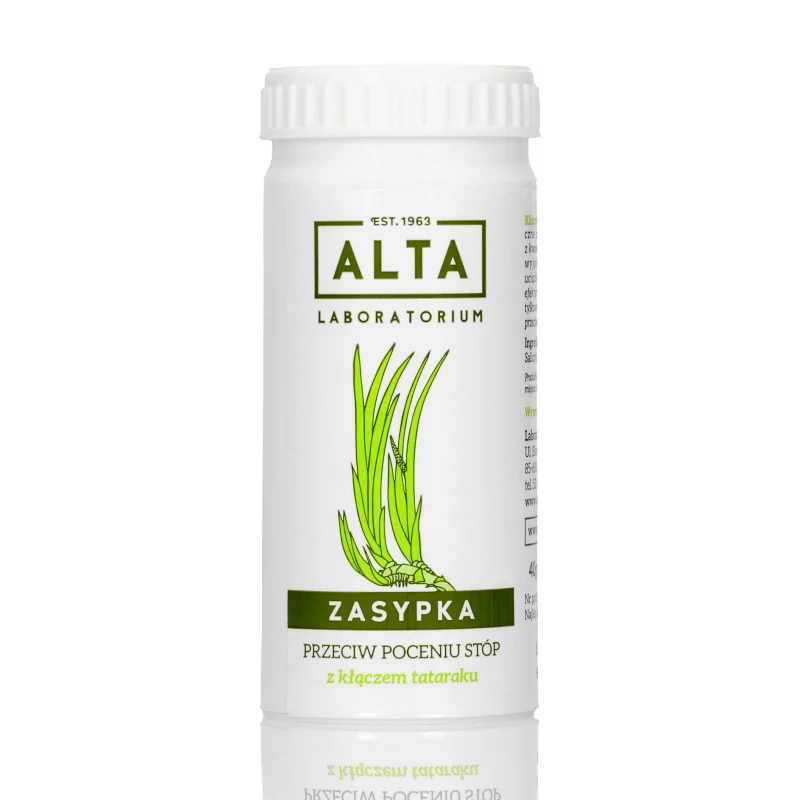 Alta  zasypka przeciw poceniu stóp, 40 g