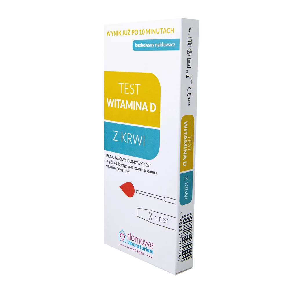 Test Witamina D, test do oznaczania poziomu witaminy D, 1 szt.