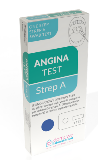 Angina Strep A, test, 1 szt.