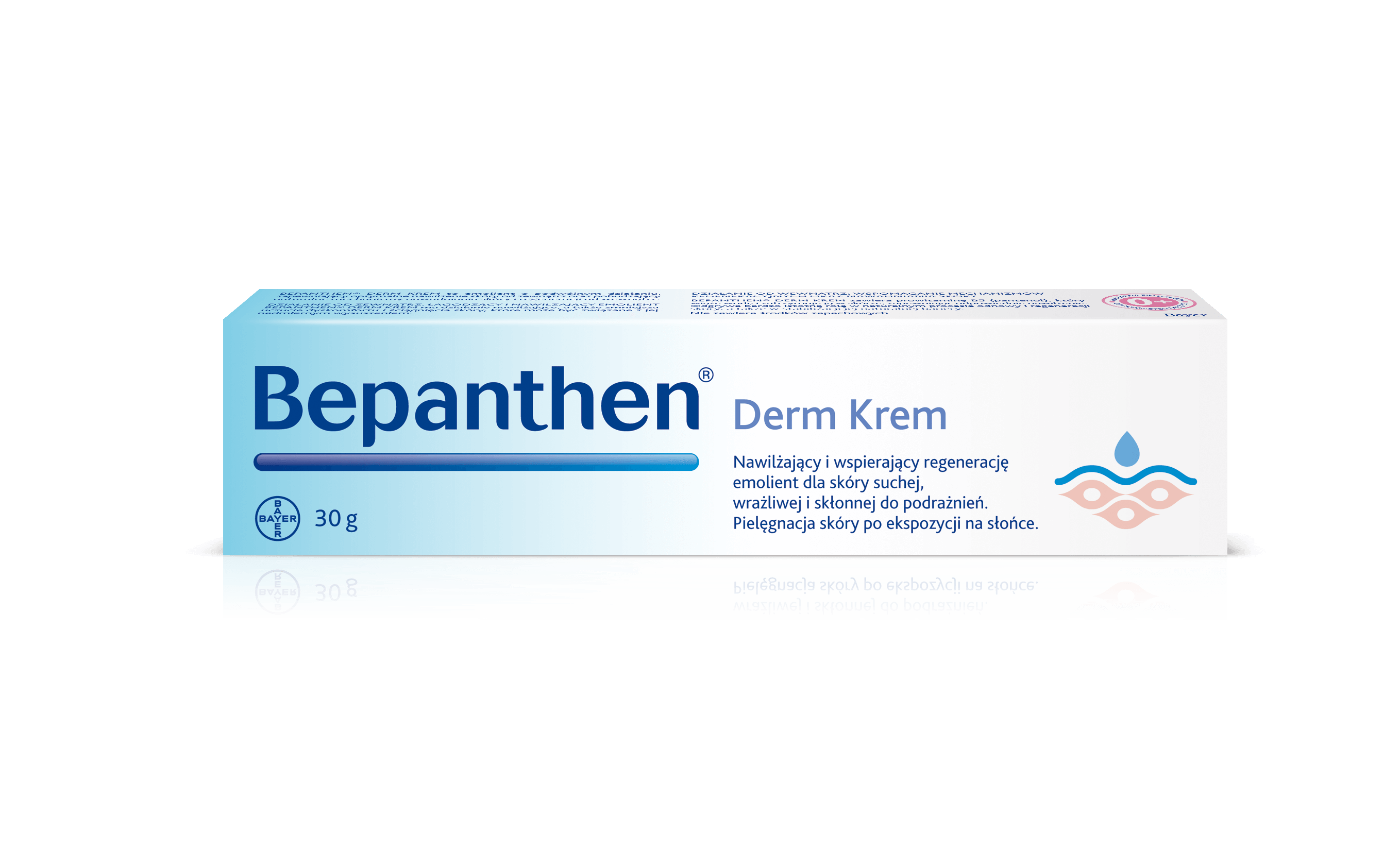 Bepanthen Derm  , krem do pielęgnacji suchej i podrażnionej skóry, 30 g