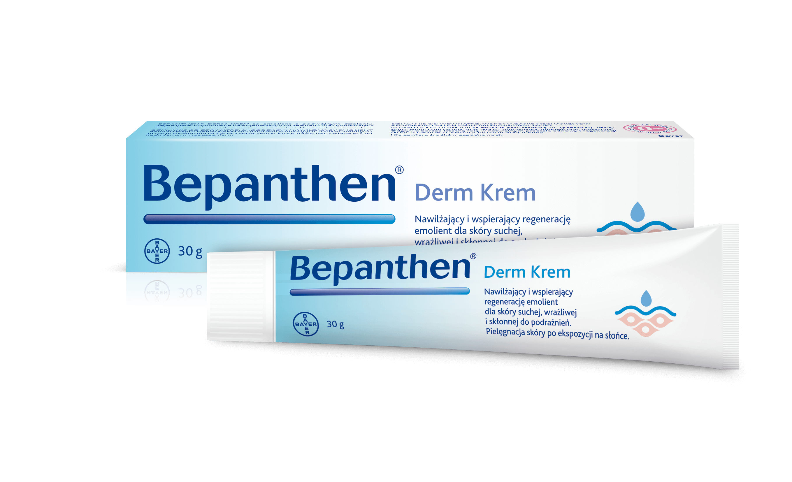 Bepanthen Derm  , krem do pielęgnacji suchej i podrażnionej skóry, 30 g