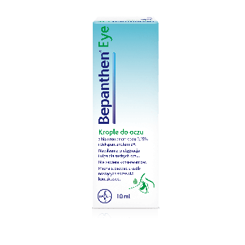 Bepanthen Eye, krople nawilżające do suchych oczu, butelka 10 ml