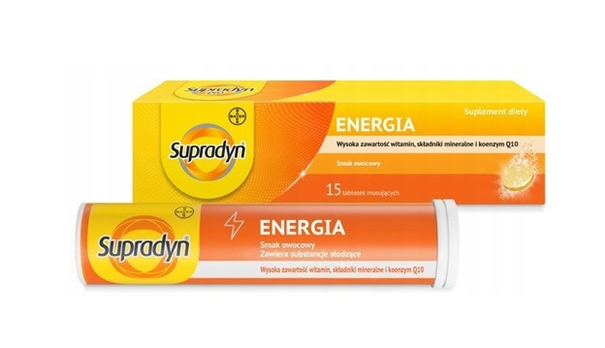 Supradyn Energia 15 tabletek  musujących