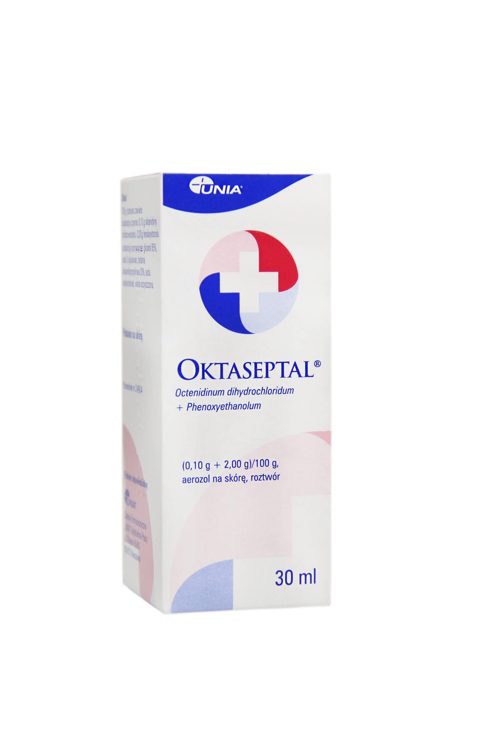 Oktaseptal, aerozol odkażający i wspomagający leczenie ran skórnych, butelka 30 ml