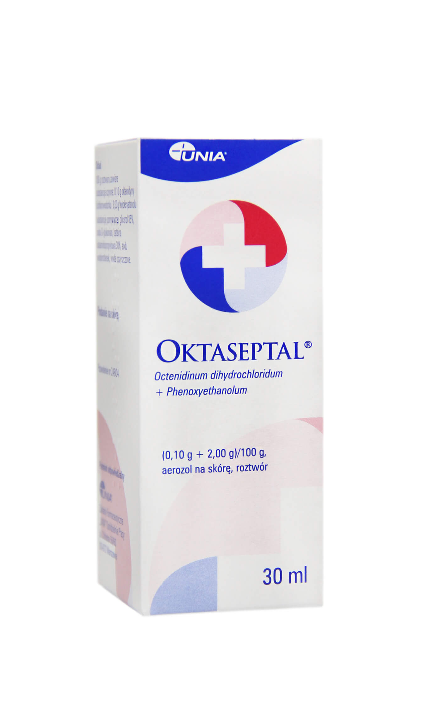 Oktaseptal, aerozol odkażający i wspomagający leczenie ran skórnych, butelka 30 ml