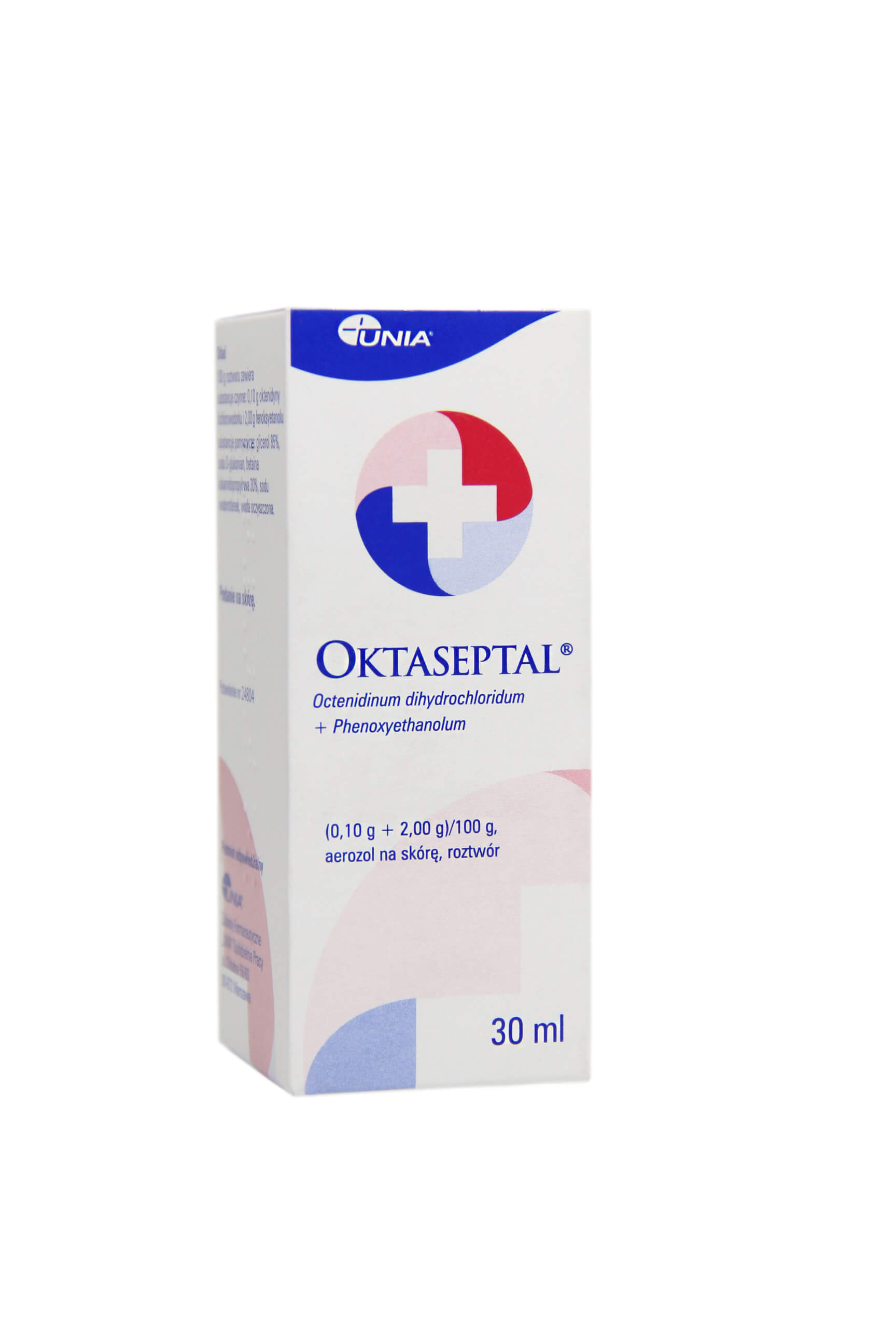 Oktaseptal, aerozol odkażający i wspomagający leczenie ran skórnych, butelka 30 ml