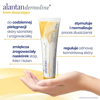 Alantandermoline, krem złuszczający, 50 g