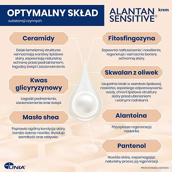 Alantan Sensitive , krem przeznaczony do skóry suchej, 20 g