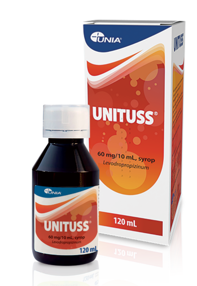 Unituss 60 mg/10ml syrop, 120 ml