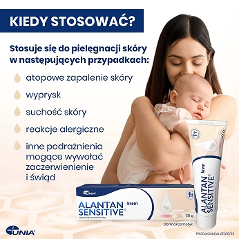 Alantan Sensitive , krem przeznaczony do skóry suchej, 50 g