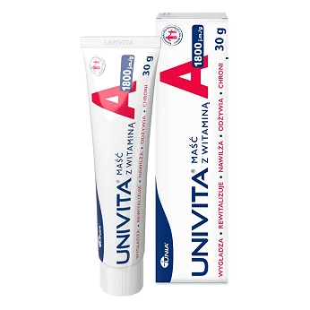 Univita 1800 j.m./g, maść z witaminą A, 30 g