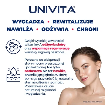 Univita 1800 j.m./g, maść z witaminą A, 30 g