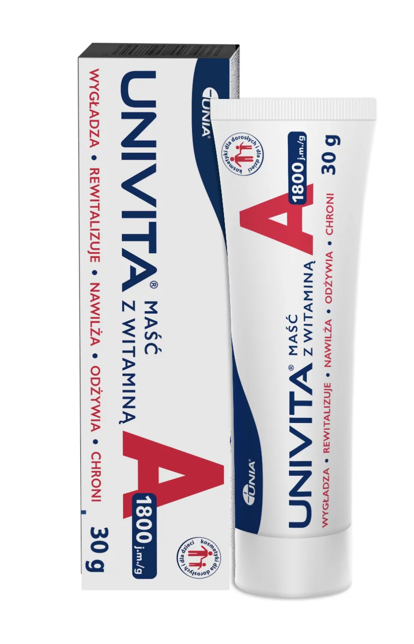 Univita 1800 j.m./g, maść z witaminą A, 30 g