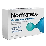 Normatabs tabletki ze składnikami wspomagającymi w trądziku, 30 szt.