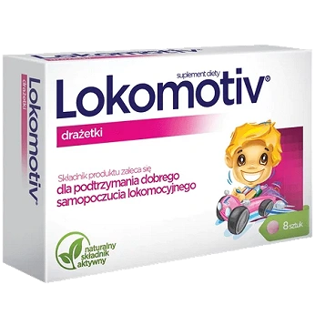 Lokomotiv, drażetki, 8 szt.