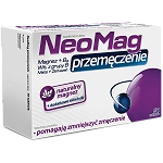 Neomag przemęczenie tabletki ze składniki wspomagającymi w przemęczeniu, 50 szt. 