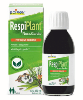 RespiPlant Nos & Gardło, syrop, 150 ml