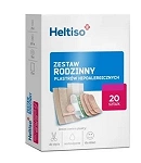 Heltiso Zestaw rodzinny plastrów hipoalergiczne, 20 szt.