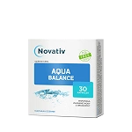 Novativ AquaBalance kapsułki ze składnikami wspomagającymi usunięcie wody z organizmu, 30 szt.