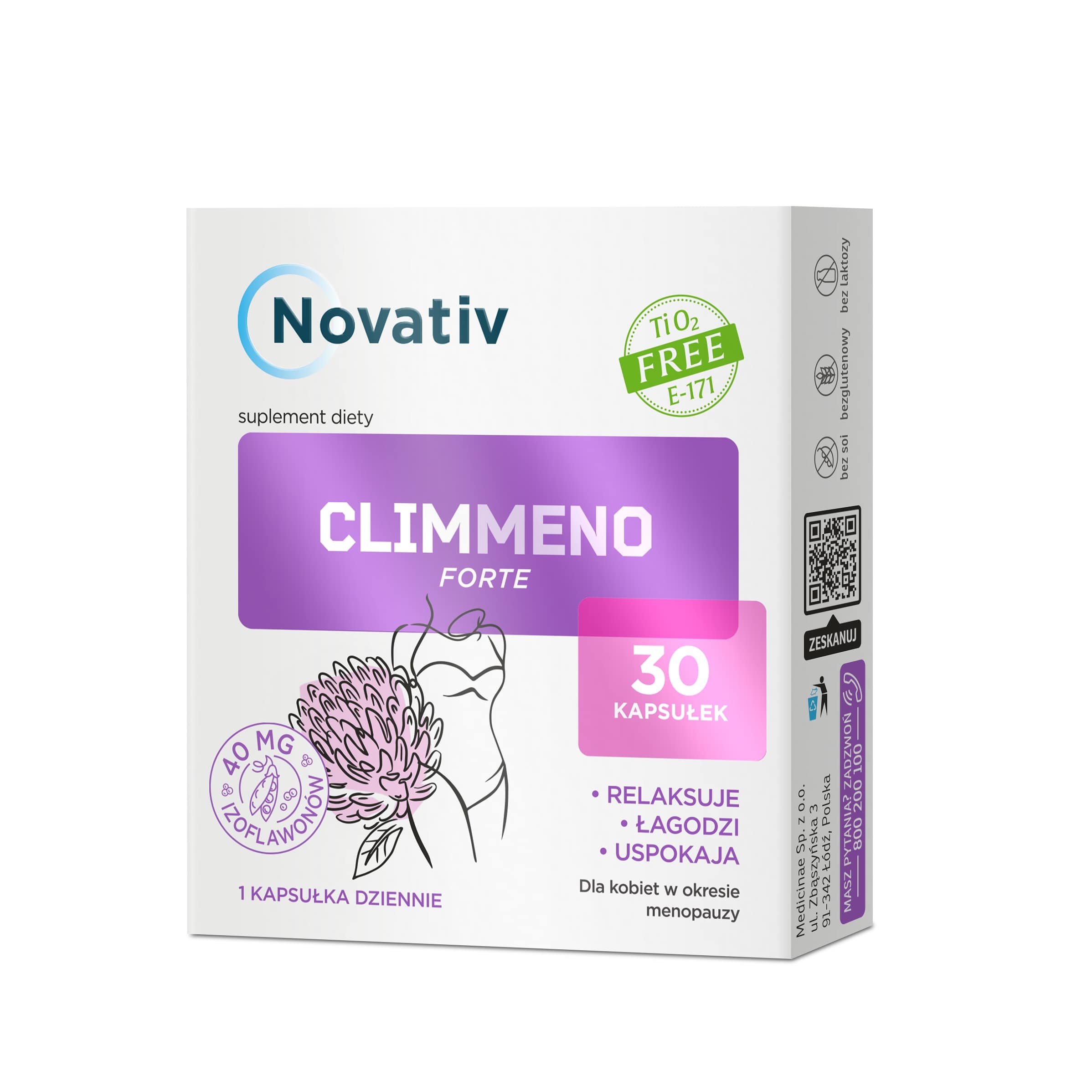 Novativ Climmeno forte 30 kapsułek