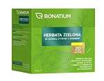 Bonatium herbata zielona ze skórką cytryny i imbirem, 20 szt.