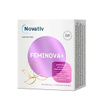 Novativ Feminova + kapsułki ze składnikami wspomagającymi układ moczowy, 60 szt.