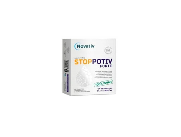 Novativ Stoppotiv Forte, 60 szt.