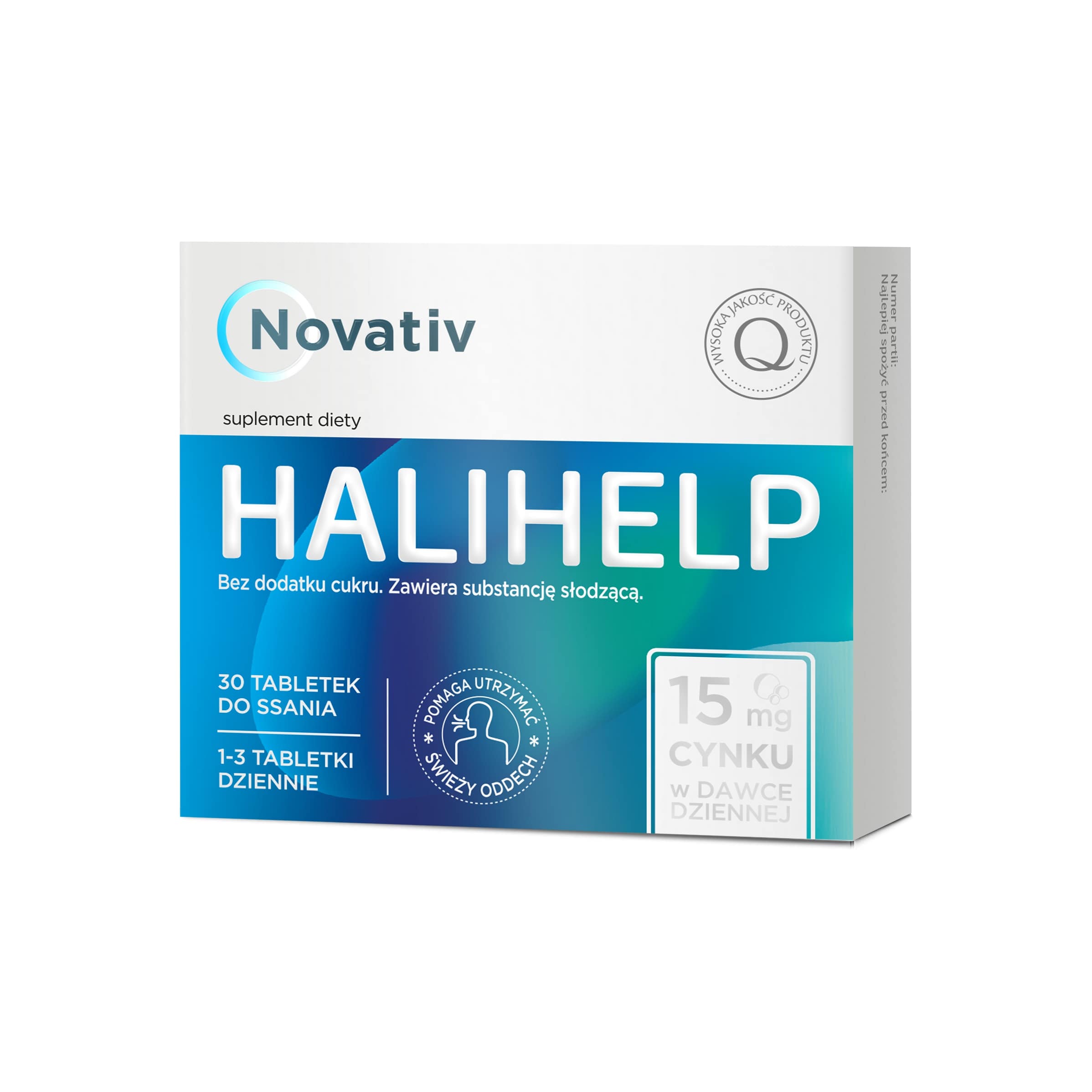 Novativ Halihelp , 30 tabletek KRÓTKA DATA 31.05.2025