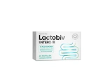 Lactobiv Entero IB kapsułki ze składnikami wspomagającymi uzupełnienie codziennej diety o szczepy bakterii probiotycznych, 20 szt.