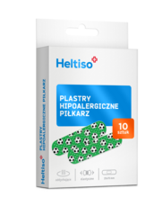 Heltiso plastry hipoalergiczne, piłkarz, 10 szt.
