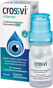 Crossvi Intense , krople do oczu, 10 ml