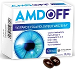 Amdoff kapsułki miękkie ze składnikami wspierającymi wzrok, 60 szt.