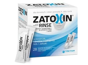 Zatoxin Rinse, zestaw uzupełniający, 28 saszetek