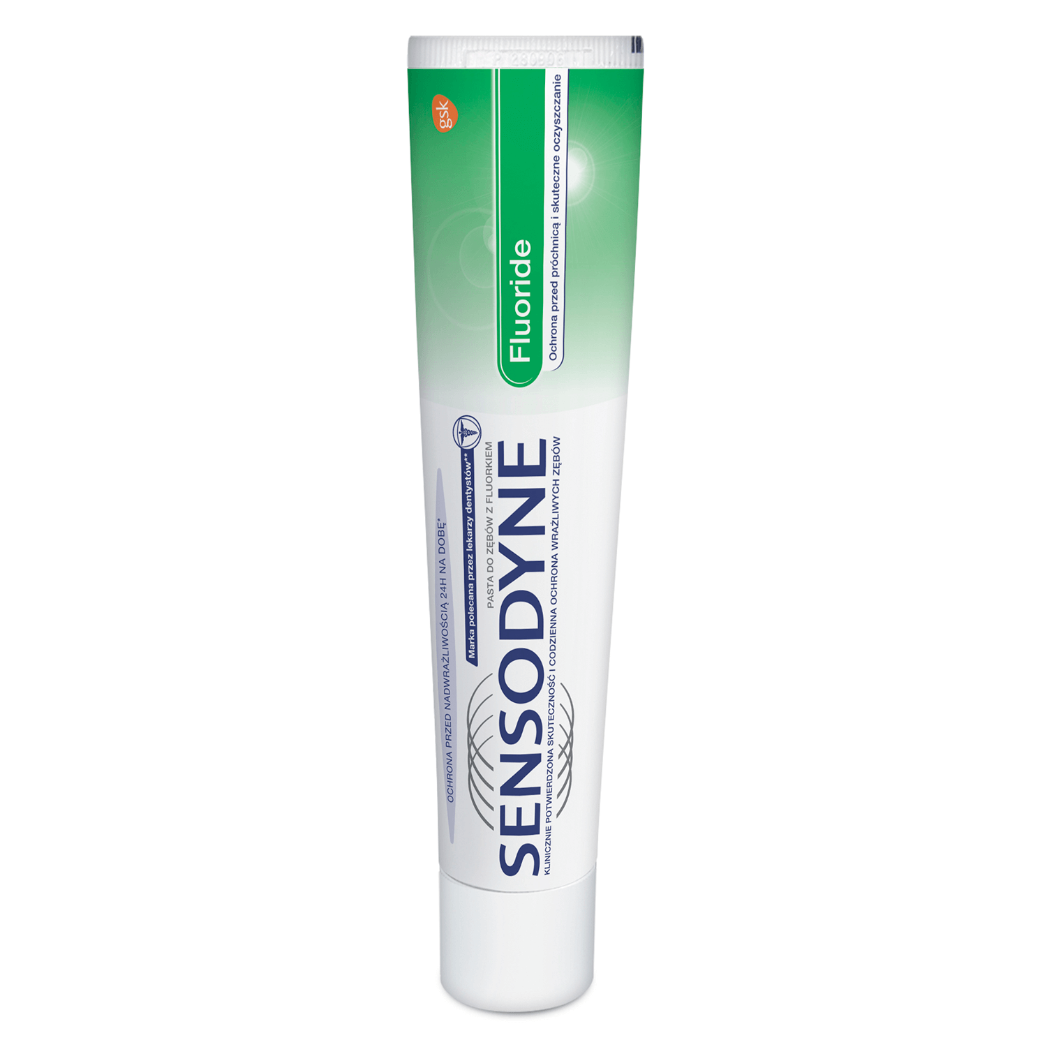 Sensodyne (Hyperdent) F, pasta do zębów z fluorem, ochrona przed próchnicą, tuba 75 ml