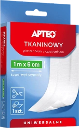 Plaster tkaninowy z opatrunkiem APTEO