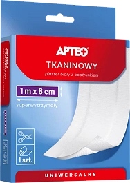 Plaster tkaninowy z opatrunkiem APTEO