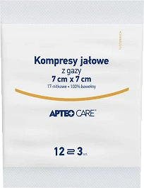 Kompresy jałowe APTEO