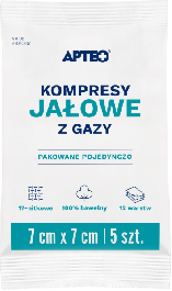 Kompresy jałowe APTEO