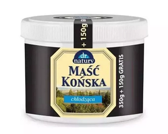 Dr.natury, maść końska chłodząca, 350 g + 150 g