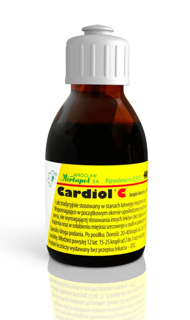 Cardiol C krople wspomagające wydolność serca, butelka 40 g