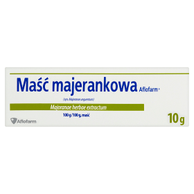 Maść majerankowa, maść na katar dla dzieci, 10 g