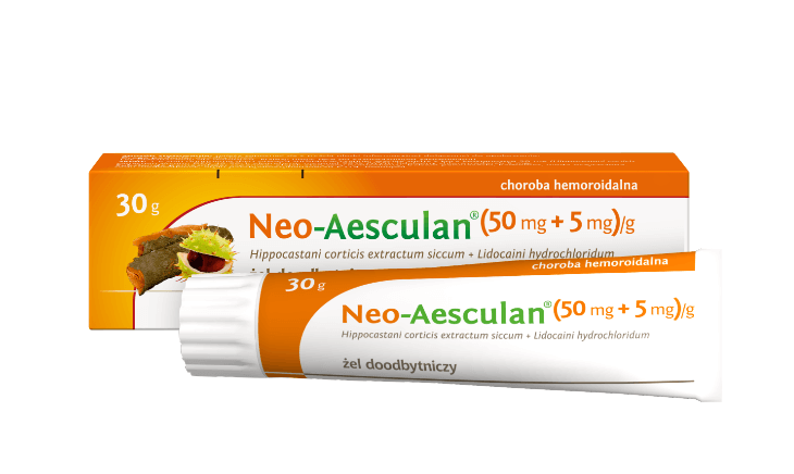 Neo-Aesculan, żel doodbytniczy na hemoroidy, tuba 30 g