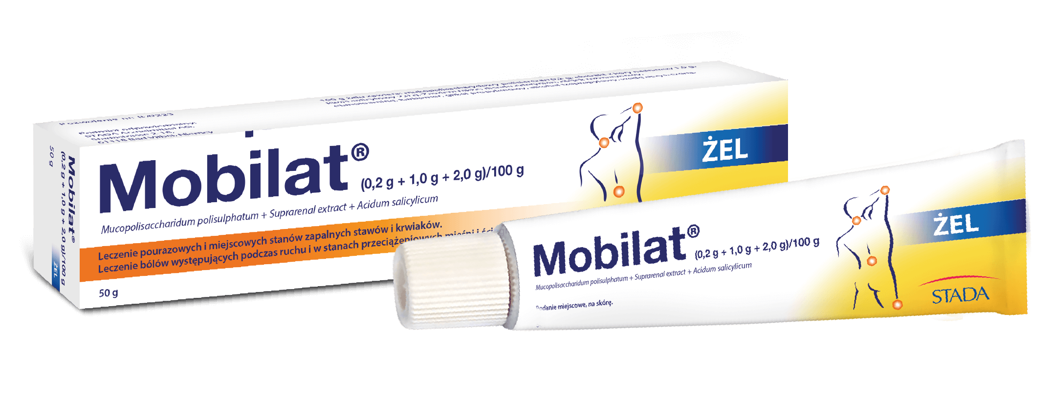 Mobilat, żel , tuba 50 g