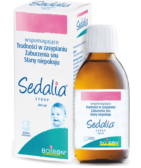Sedalia, syrop wspomagający w trudnościach w zasypianiu, 200 ml