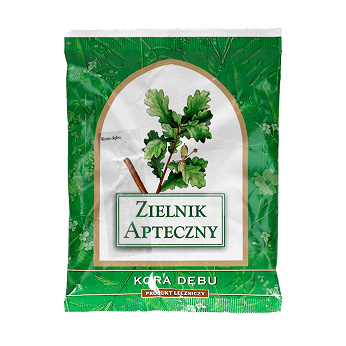 Kora Dębu, zioła do zaparzenia na łagodne biegunki, 50 g