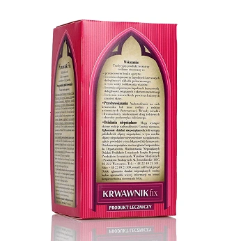 Krwawnik fix , zioła do zaparzania na zaburzenia trawienia, 30 sasz. x 1,8 g