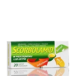 Scorbolamid tabletki na gorączkę i ból związany z przeziębieniem, 20 szt.
