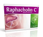 Raphacholin C tabletki na zaburzenia trawienia, 30 szt.