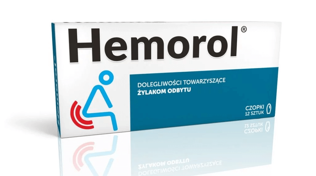 Hemorol, czopki doodbytnicze na hemoroidy, 12 szt.